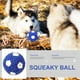 thumbnail image 5 of KAKOWELY Pelota de fútbol para perros, pelota para masticar, pelota para perros pequeños, pelota interactiva para perros., 5 of 5