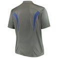 thumbnail image 3 of Men's Majestic Charcoal/Royal New York Mets Contract Polo, 3 of 3