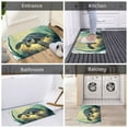 thumbnail image 5 of Sikiie Watercolor Turtle3 Print Flannel Anti-slip Floor Mat 16x24in, Thickened Dustproof Entrance Door Mat Floor Mat for Kitchen, Bathroom, Laundry Room, 5 of 7
