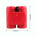 thumbnail image 1 of Télescope Portable pour Enfant, Jumelle Pliable d'Extérieur pour Observer les Enfants; Outil Pliable à Haute Résolution, Jumelle pour Enfants, Rouge, 1 of 9