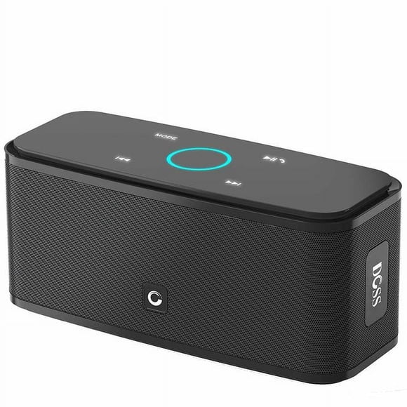 Bocina DOSS  DS1681 Touch Portátil con Bluetooth 4.0 -Negro