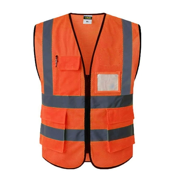 Chaleco de Seguridad Sunnimix reflectante de seguridad Naranja m