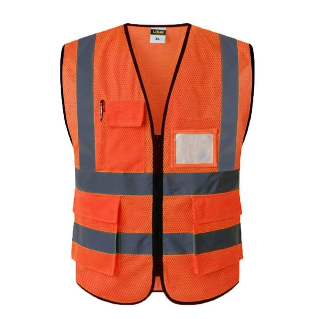 Chaleco de Seguridad Sunnimix reflectante de seguridad Naranja m