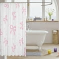 thumbnail image 3 of Brythos Shower Curtains,Reactive Dyeing Process Shower Curtains for Bathroom,Cold Gentle Machine Wash Fabric Shower Curtain,Style18,72"X72", 3 of 6