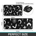 thumbnail image 7 of Black Halloween Bat Spider Pattern Kitchen Rugs Sets Of 2,Anti Fatigue Kitchen Mat Rugs Non Slip Washable,Decorative Kitchen Floor Mats for Kitchen,Sink,Laundry,17"X30"+17"X47", 7 of 7