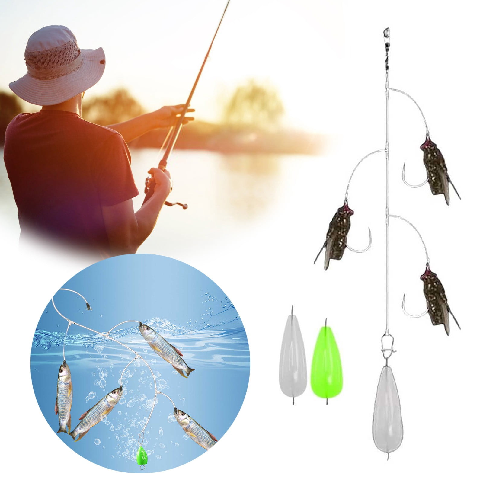 cuban hand reel fishing Yo-Yo with hook keeper- 6