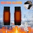 thumbnail image 3 of wznxdo USB Rechargeable Heated Gloves for Winter Warmth: Double-sided Heating, Full Hands Coverage, Specifically Designed for Women, Comfortable, Soft, and Warm Mittens/Gloves, 3 of 5