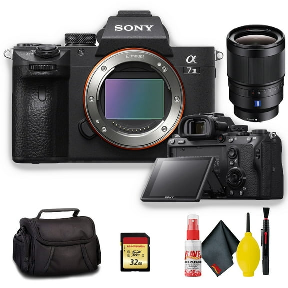 Sony Alpha a7 III Mirrorless Digital Camera with Sony FE 35mm F/1.4 ZA E-Mount Lens - Standard Kit(International Model)