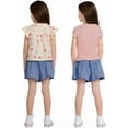 thumbnail image 2 of Calvin Klein Kids' 3-Piece Cotton Set (Pink, 2T), 2 of 7