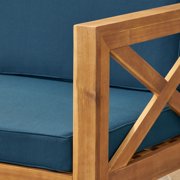 CoSoTower Lshape Sofa Set,Teak