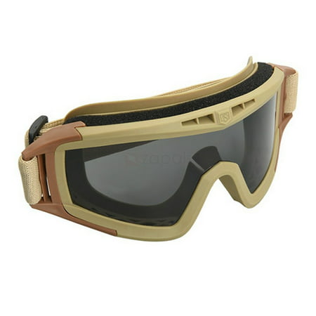 Revision Military 4-0309-0501 Desert Locust Desert Tan Unisex Adjustable Goggles