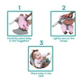 thumbnail image 5 of KidCo HuggaPod Soporte portátil para asiento de bebé: asiento para bebé, asiento portátil para sentarse para saltadores, columpios y más, lavable a máquina, 5 of 5