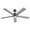 Brushed Nickel+Gray-5, variant on Vagizm Ceiling Fan 52'' with Light: Modern Remote Control Fans Downrod Mounted - Quiet Reversible DC Motor for Patio Dining Room Outdoor Indoor (Brushed Nickel+Gray)