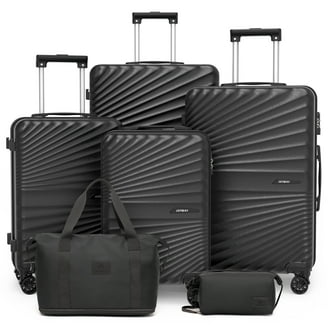 IZOD Hyman Expandable ABS Hard Shell Luggage Set - Durable ABS