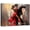 Frame-style, variant on Tango Dance Couple Wall Art Canvas Prints - Red Dress Black Suit Ballroom Dancing Painting Poster - Modern Home Decor for Living Room Bedroom Office,Framed Artwork