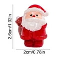 thumbnail image 3 of Hometravel Santa Claus Snow Scene, Christmas Themed Display Ornament, Festive Winter Village Setup for Tabletop, Mantel, Holiday Decor, 3 of 6