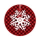 thumbnail image 1 of Txlixc Falda de árbol de Navidad de 35 pulgadas, alce de dibujos animados / almohadilla de Navidad de impresión de copo de nieve Txlixc  moda, 1 of 1