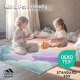 thumbnail image 4 of ODIKA 8'x10' Machine Washable Non-Slip Area Rug, Whimsical Cloudscape Playful Gradient Design for Any Space High Traffic Rug, Pink, 146147, 4 of 7