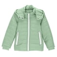 thumbnail image 4 of Abrigo de invierno cálido con capucha para niños, chaqueta ligera y gruesa acolchada de algodón, abrigo para niños, 4 of 9