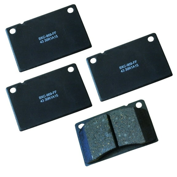 Bendix Brakes Disc Brake Pad Set Fits select: 1991-1993 VOLVO 240, 1989 VOLVO 244