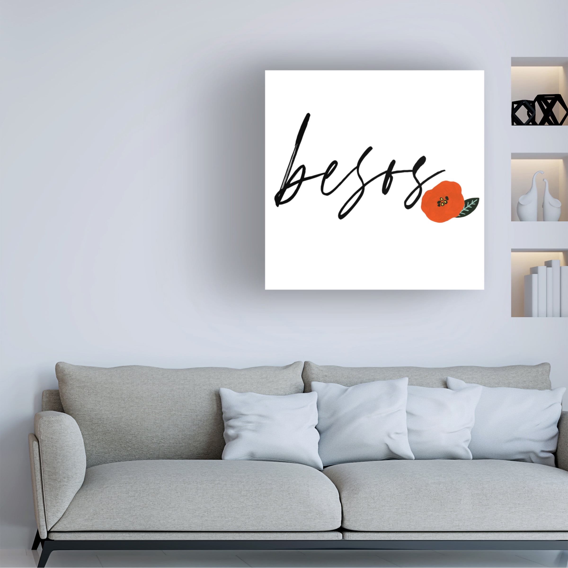 Studio W 'Besos I' Canvas Art