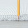 thumbnail image 2 of Tayse Eco Area Rug ECO1104 Transitional Gray Lines Banded 7' 10 x 7' 10" Round, 2 of 2