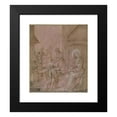 thumbnail image 2 of Circle of Jacopo Chimenti 15x16 Black Modern Framed Museum Art Print Titled - Holy Family in Joseph's Carpentry Shop, 2 of 5
