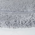 thumbnail image 4 of Safavieh Glamour Douglas Solid Shag Area Rug, Gray, 6' x 6' Round, 4 of 9