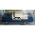 thumbnail image 4 of 1973 Pontiac Grand Am Admirality Blue Metallic with Cream Top Classic Gold Collection Series Limited Edition to 9478 pieces Worldwide 1/64 Diecast Model Car by Johnny Lightning, 4 of 5