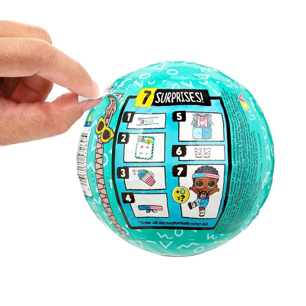 LOL Surprise Boys Series 4 Boy Doll with 7 Surprises, Accessories, Surprise Dolls, Unbox 7 surprises!