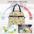 thumbnail image 4 of Naloa Hawaii Palms Print Lunch Bag for Women & Men Insulated Lunch Box or Cooler Lunch Tote Bags for Work, Travel, Outdoor, 4 of 5