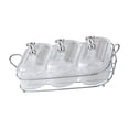 thumbnail image 1 of Divided Snack Serving Bowls Dried Fruit Trays Condiment Tray Candy Bowls Storage C, 1 of 8