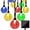 Multicolor, variant on Crystal Globe Fairy String Lights- 7m 50LED Crystal Ball String Lights Solar Bubble Ball String Lights Waterproof for Garden.