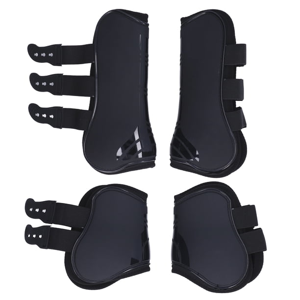 Bota De Caballo, Carcasa De PU Exquisita Protección Suave Y Segura Bota De Tendón De Caballo Resistente Al Desgaste Para Caballos