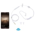 thumbnail image 4 of In ear Headsets Air Tube Security Earpiece with Mic White, 4 of 8