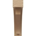 thumbnail image 2 of 4"W x 16"D x 16"H Thin Rivera Rough Cedar Woodgrain TimberThane Corbel, Primed Tan, 2 of 6