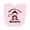 AD-Pink, variant on Inktastic Mommys Little Monkey Baby Boy Newborn Bib