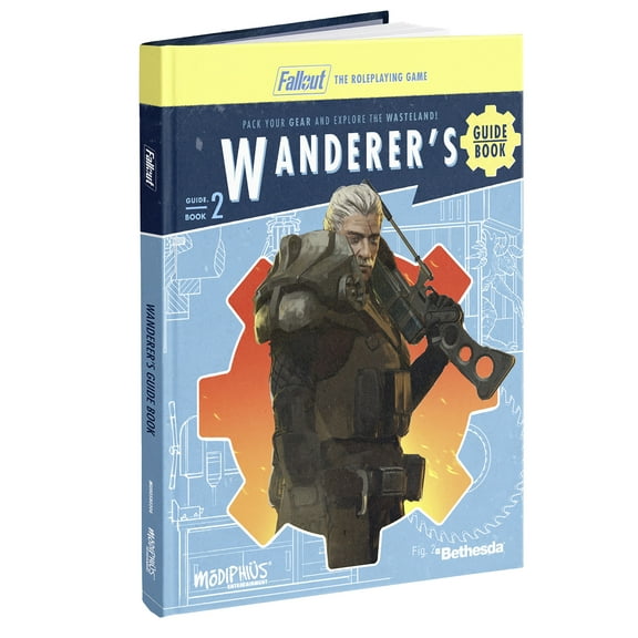 Modiphius Entertainment: Fallout: The Roleplaying Game - Wanderers Guide Book - Hardcover RPG Book, Tabletop Role Playing Game, Officially Licensed