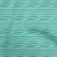 thumbnail image 1 of oneOone Cotton Poplin Twill Sea Green Fabric Abstract Stripe Sewing Fabric By The Yard Printed Diy Clothing Sewing Supplies 56 Inch Wide, 1 of 5
