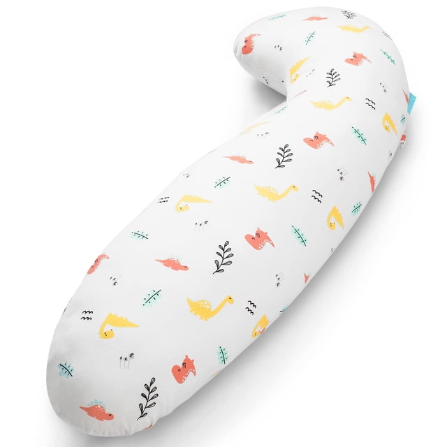 Almohada corporal BYRIVER 35 Contour Cooling para niños con funda lavable