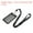 Black, variant on Uxcell 4.3"x2.7" ABS Vertical Slide Cover ID Badge Holders with Lanyard White 2Pack