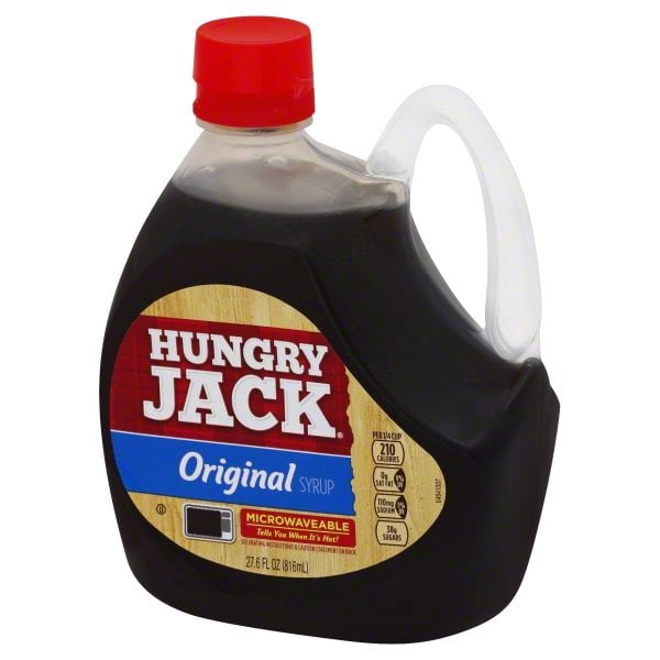 Hungry Jack Original Microwaveable Syrup, 27.6-Fluid Ounce