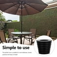 thumbnail image 4 of LEORX 1 Set Umbrella Hole Wedge Black Rubber Protective Cap for Patio Table Umbrella, 4 of 5