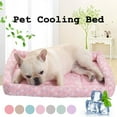 thumbnail image 5 of Cooling Sleep Nest Kennel Matress Puppy Cat Cushion Dog Cooling Mat Pet Supplies Pet Bed LIGHT GREY S, 5 of 8