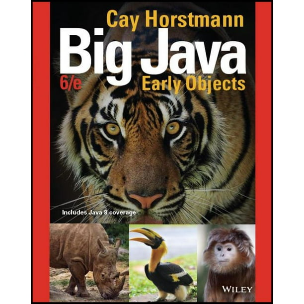 Big Java Early Objects Edition 6 Other Walmart Walmart 