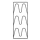 thumbnail image 1 of Cateissary Estante organizador de tapas de ollas de metal negro para diferentes estilos de cocina Soporte de tapas de ollas de metal de 3 niveles Organizadores de utensilios de cocina, 1 of 6