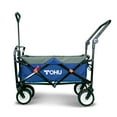 thumbnail image 4 of Pull Push Collapsible Utility Folding Wagon Cart with All Terrain Wide Tire, 4 of 11