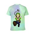 thumbnail image 3 of Cartoon Character Luigi's Mansion Unisex Short-sleeve Shirt For Men Women Novelty 3D Print T-Shirt Soft Comfortable Tee Shirts, 3 of 7