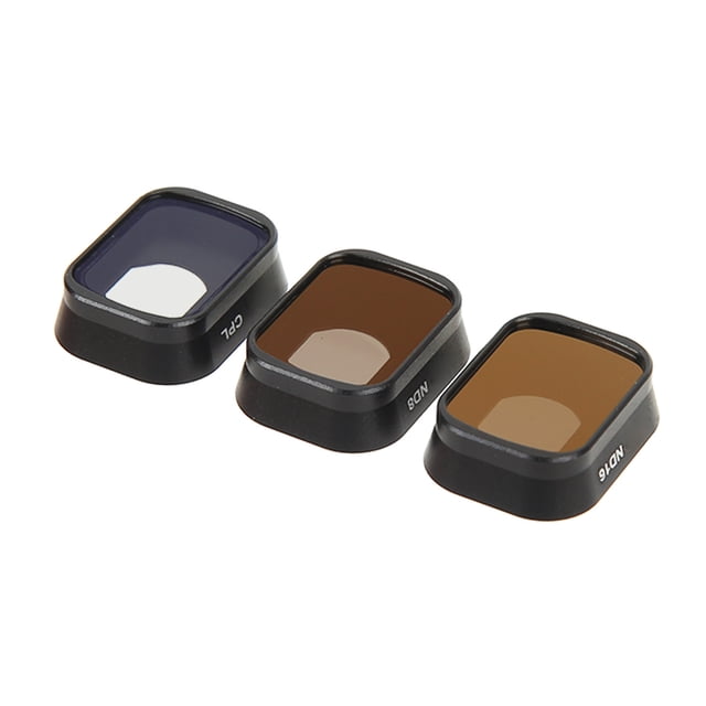 Drone Camera Lens Filter, ND8 CPL ND16 Drone Camera Lens Filter Set Multi Layer Coating Process With Storage Box For Outdoor Shooting