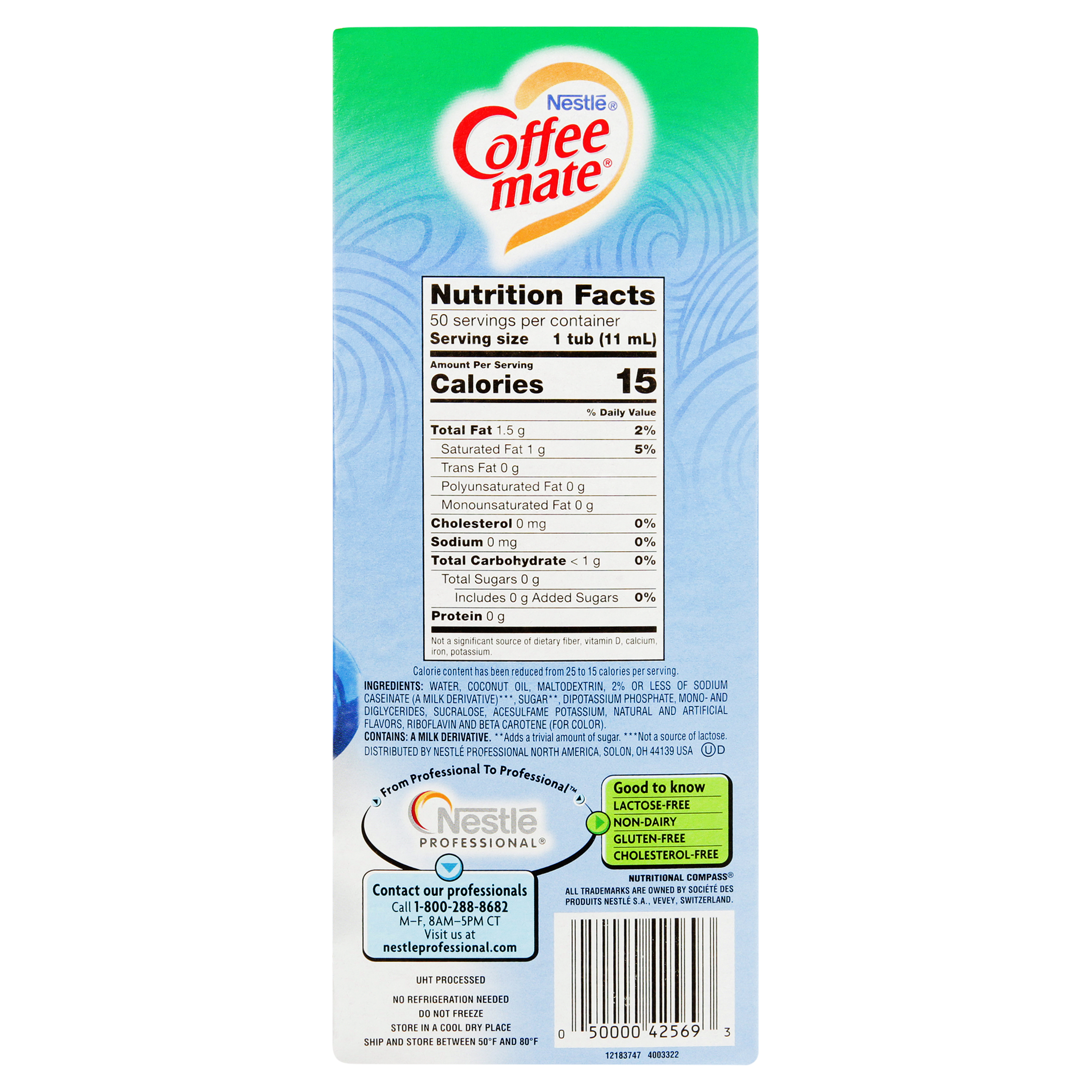 Coffee Mate Sugar Free French Vanilla Creamer Calories Kroger Sugar